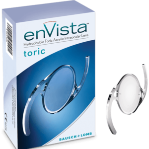 Моноблочная гидрофобная акриловая ИОЛ enVista toric