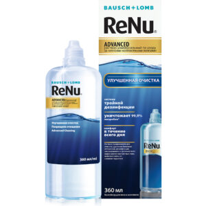 Раствор универсальный для мягких контактных линз ReNu Advanced